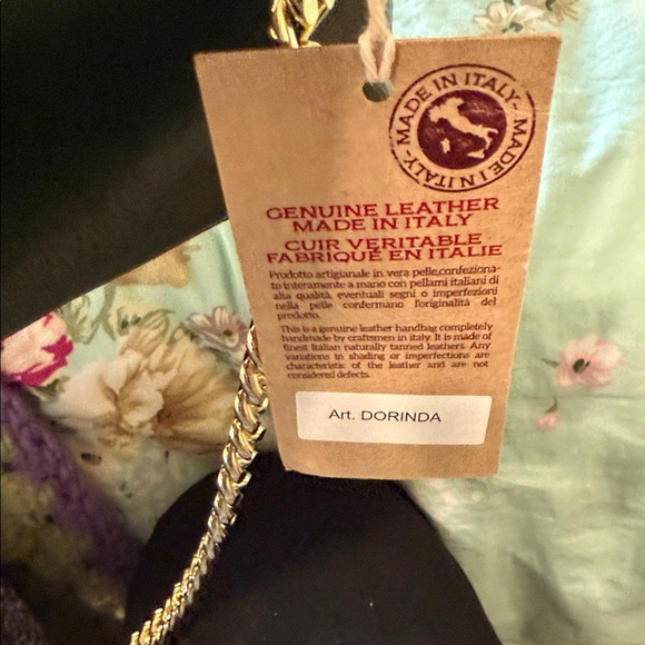 Anna Paola green Elegant Leather Chain Strap Bag - Picture 6 of 7